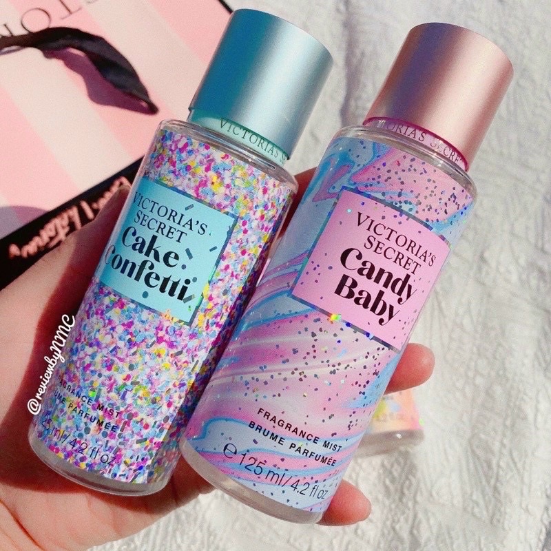 [HÀNG MỚI VỀ] Set 4 chai xịt nước hoa body mist Victoria hương kẹo siêu hot 125ml