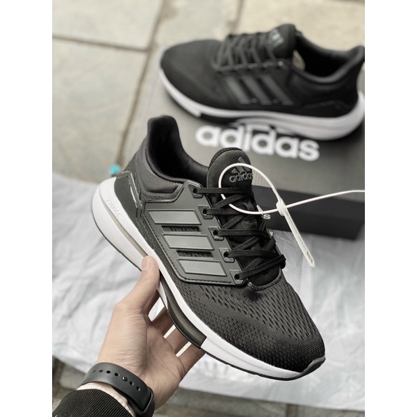Giày thể thao sneaker EQ 21 đen trắng mới