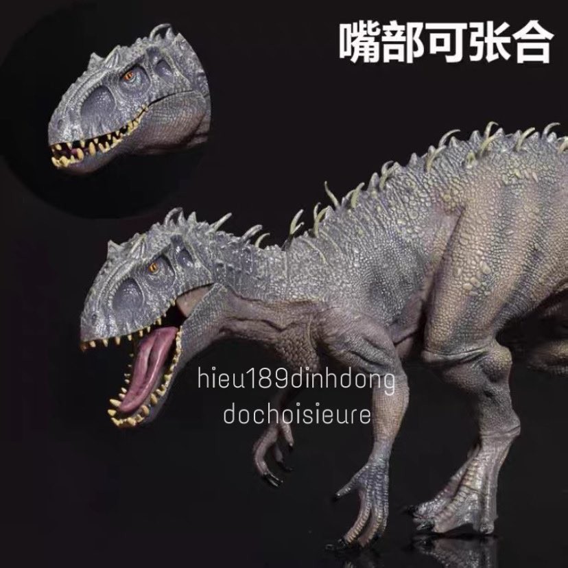 Mô hình khủng long Indominus Rex (I-Rex) gập được hàm Nhựa đặc chắc tay