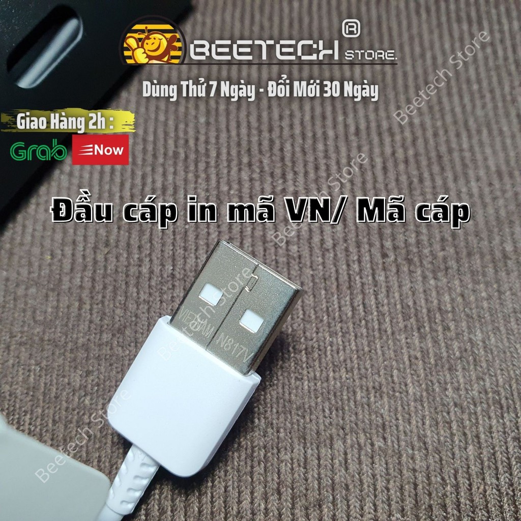 Cáp sạc Samsung Việt Nam chính hãng chân MicroUSB - Beetech vn