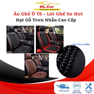 Tựa lưng - bọc ghế ô tô - áo ghế ô tô, lót liền hạt gỗ trơn nhẵn cao cấp