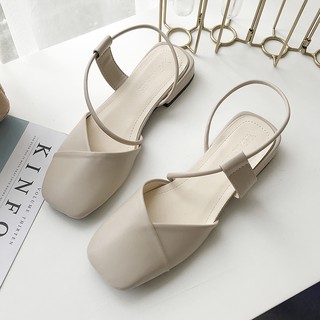 Giày Sandal Đế Thấp Thời Trang Cho Nữ