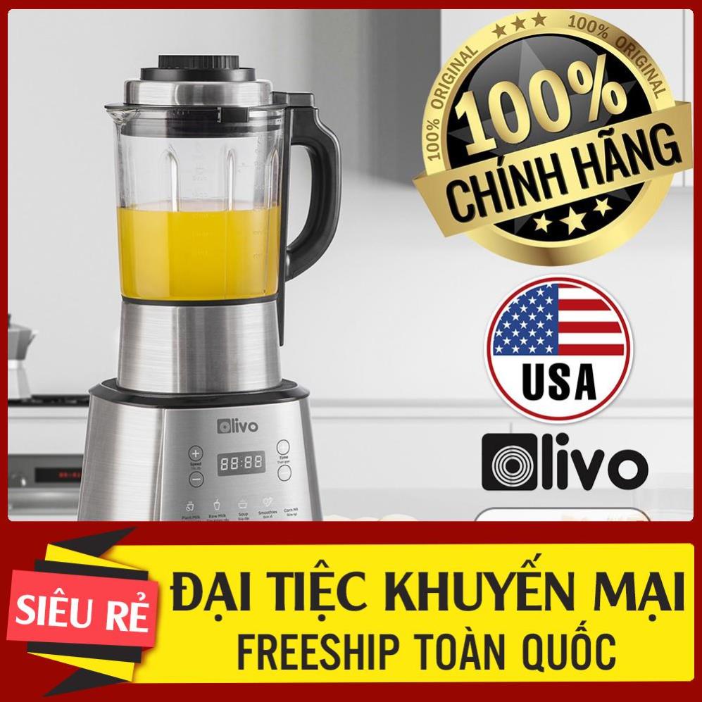 [FREESHIP] Máy làm sữa hạt OLIVO-X20 MÁY XAY NẤU ĐA NĂNG hàng MỸ OLIVO ELECTRONICS