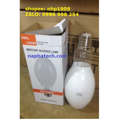 Bóng đèn cao áp trực tiếp HWL 250w E40