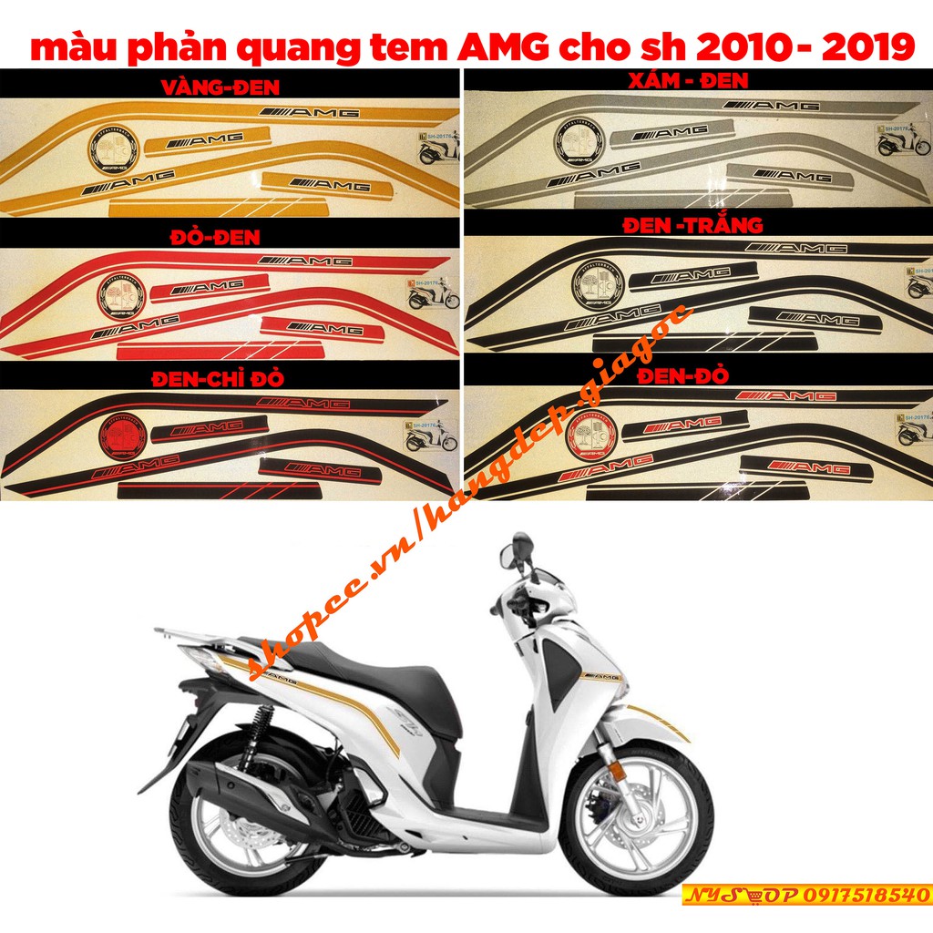 Tem chỉ AMG cho SH 2010-2019