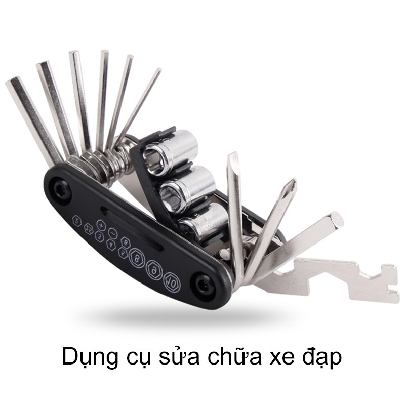 Bộ dụng cụ sửa xe đạp đa năng 16 in 1