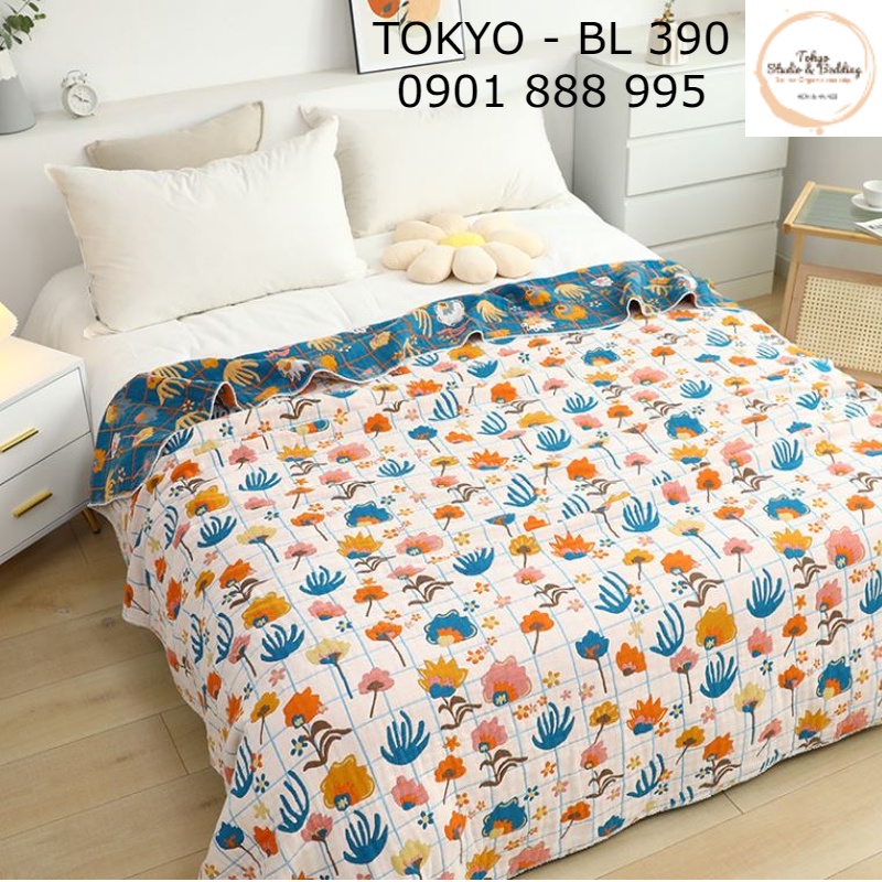 S23_Chăn Xô Organic Cotton Dòng Cao Cấp