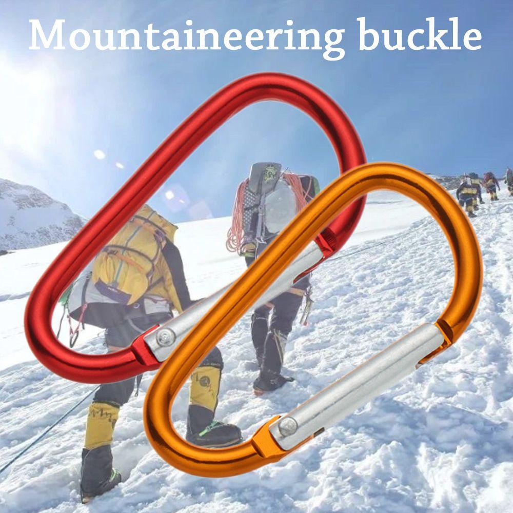 MUVAKO Set 1 / 5 / 10 Móc Khóa Leo Núi Bằng Hợp Kim Nhôm Nhiều Màu Chất Lượng Cao