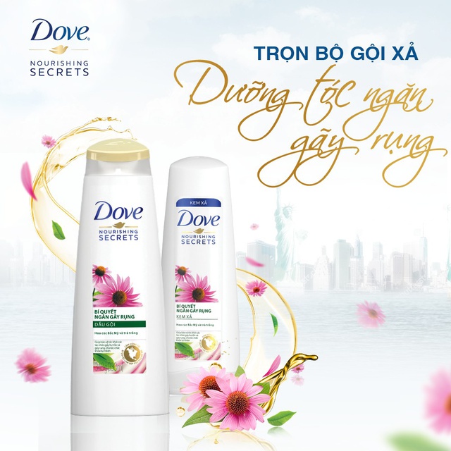 Dầu Xả Thiên Nhiên Dove Nourishing Secrets  320g 640g - Khongcoson