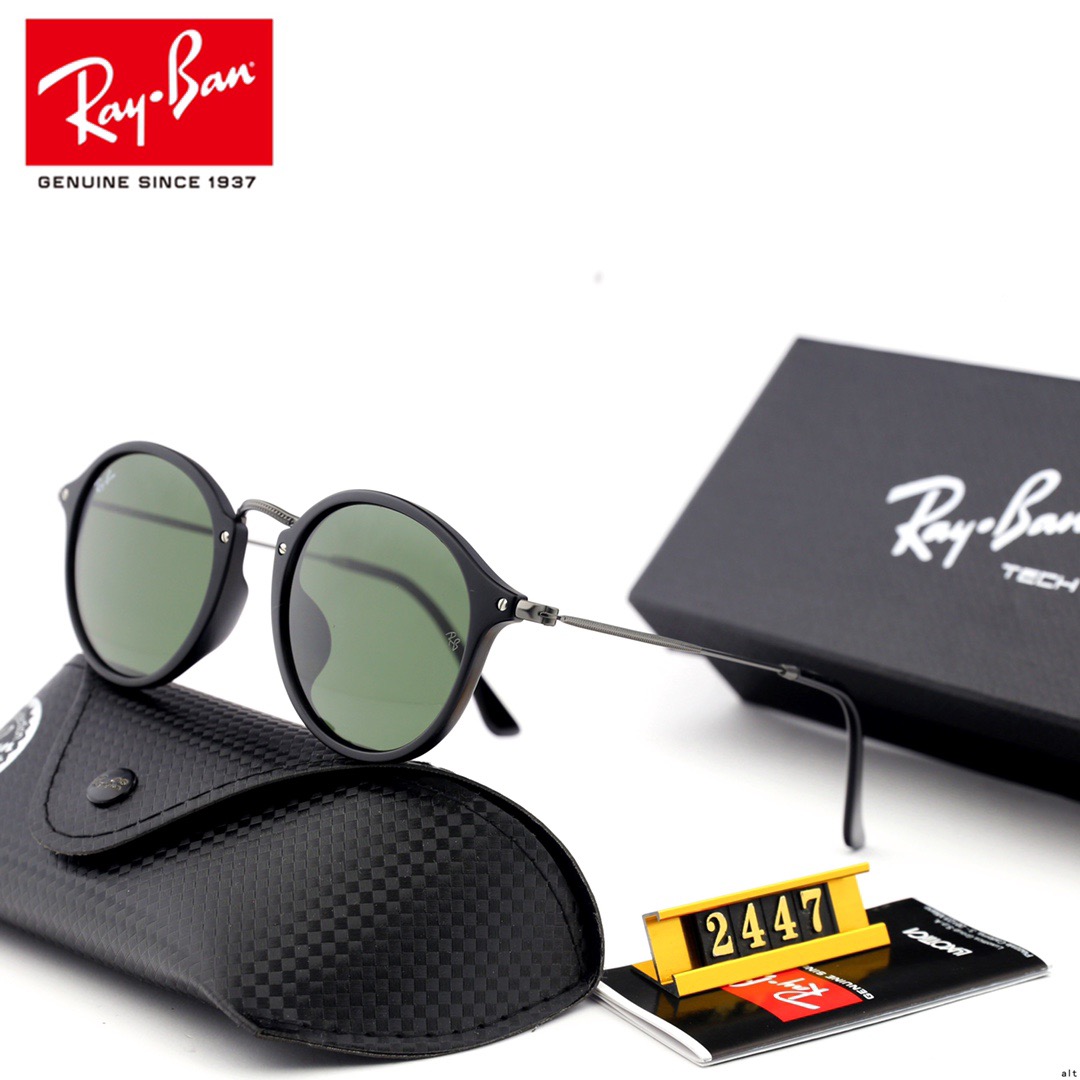 Wayfarer Ray-Ban_ chính hãng Kính râm 2021 Thời trang Hàn Quốc mới Kính râm nam nữ một mảnh Cặp đôi hợp thời trang Du lịch ngoài trời Kính râm lái xes