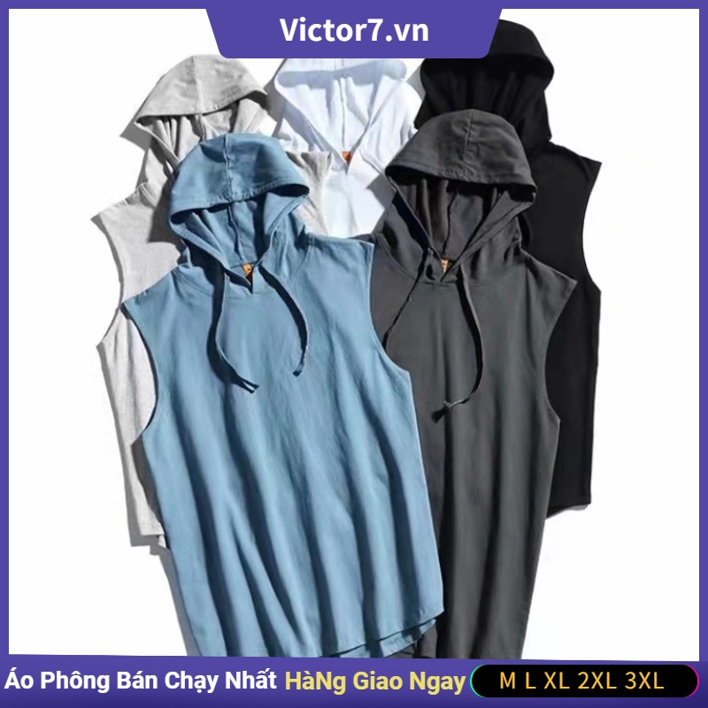 Áo Không Tay Dáng Rộng Màu Trơn Dành Cho áo nam hoodie màu trơn áo không áo màu trơn GiảN Dị đơN GiảN Phong CáCh HàN QuốC Unisex áO Big Size QuầN áO Thể Thao Nam GiớI