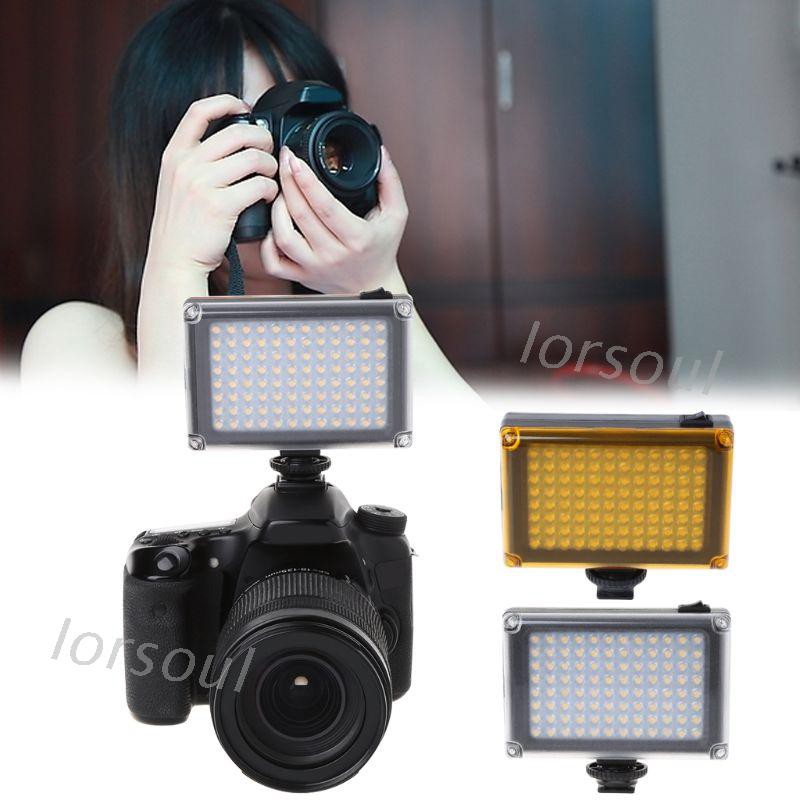 Đèn Led Hỗ Trợ Quay Phim Dvft-96 Cho Máy Ảnh Canon Nikon Minolta