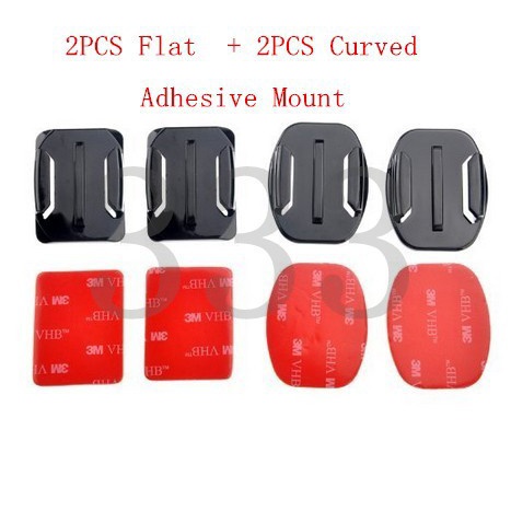 Set 2 Phụ Kiện Gắn Camera Gopro Hero 6 Hero 5 Hero 3+ 3 4
