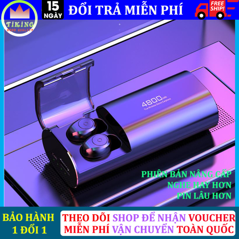 Tai Nghe Bluetooth 5.0 F9 S 11 Không Dây S11 Sạc 4800 Mah Nghe Nhạc 4 - 6 Giờ Liên Tục Cho Điện Thoại