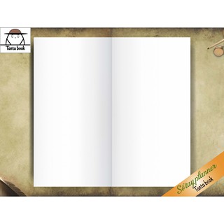 Sổ tay planer ghi chép nhật ký, lên kế hoạch ruột "trắng trơn" bìa mềm 64 trang