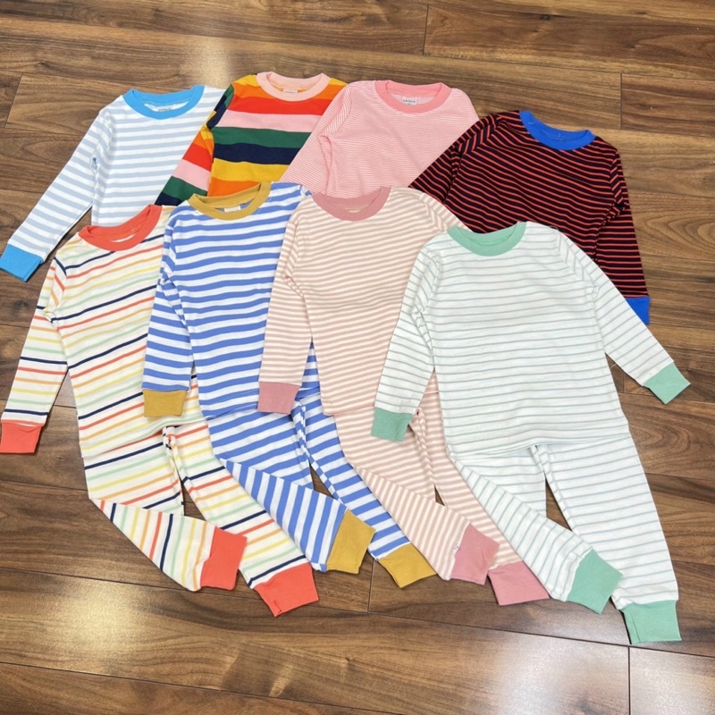 Bộ dài tay cotton borip bé trai/ gái hàng loại 1 (Sz 10-23kg)