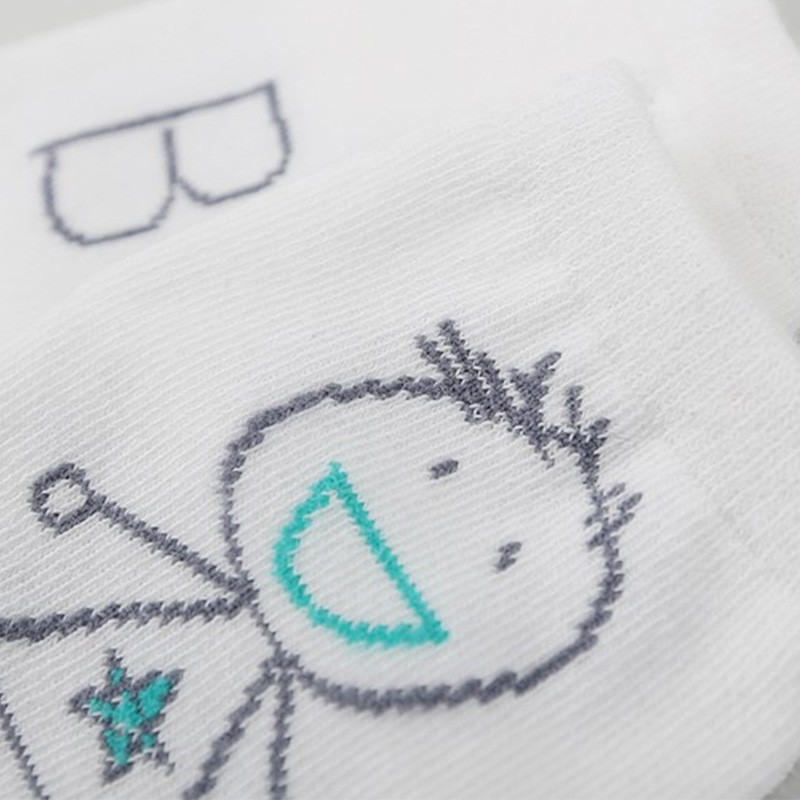 Vớ Cotton Họa Tiết Hoạt Hình Cho Bé Từ 0 Đến 36 Tháng Tuổi