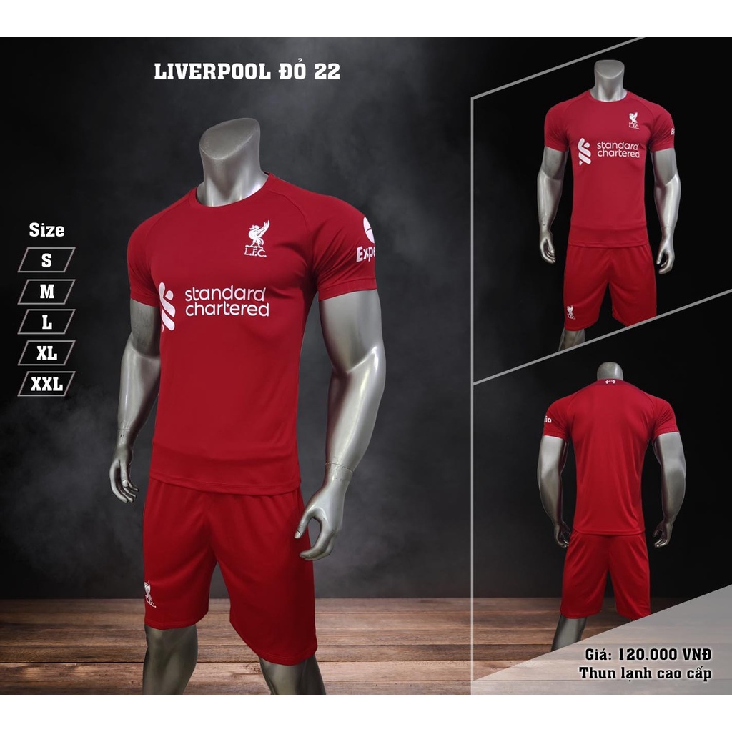 Áo bóng đá Liverpool , Bộ quần áo bóng đá clb Liverpool đủ mẫu mới nhất  [ P02 ]