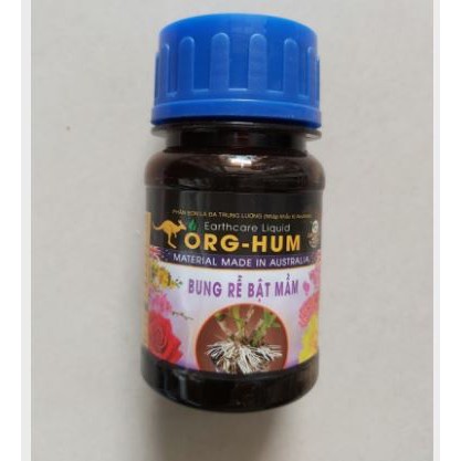 Phân bón lá đa trung lượng ORG-HUM Ra rễ Bật Mầm 100ml