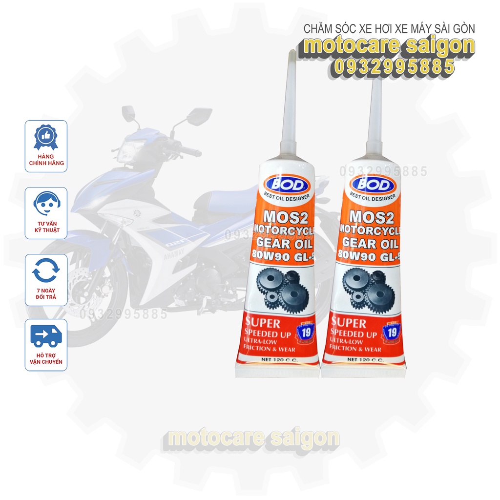 Nhớt lap cao chống hú cao cấp BOD 80W90 GL-5