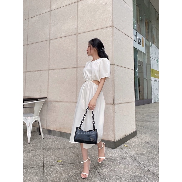 SISTERSISTER - Đầm hở eo EVELYN