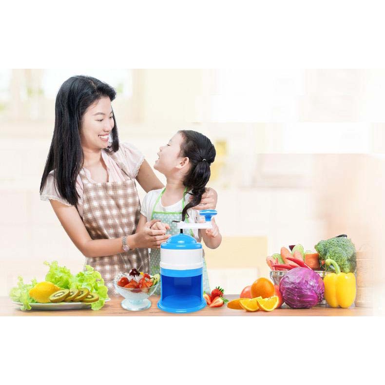 MÁY BÀO ĐÁ MINI QUAY BẰNG TAY THÔNG MINH TIỆN LỢI