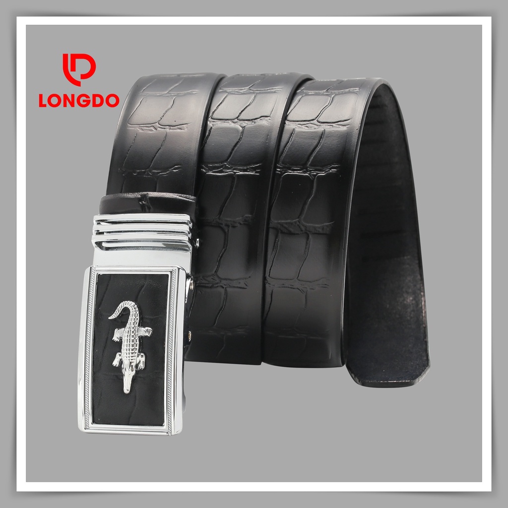 Dây nịt da - Cam kết 100% da bò thật - Bảo hành 5 năm - Hàng chính hãng thương hiệu Longdo Leather - TL01