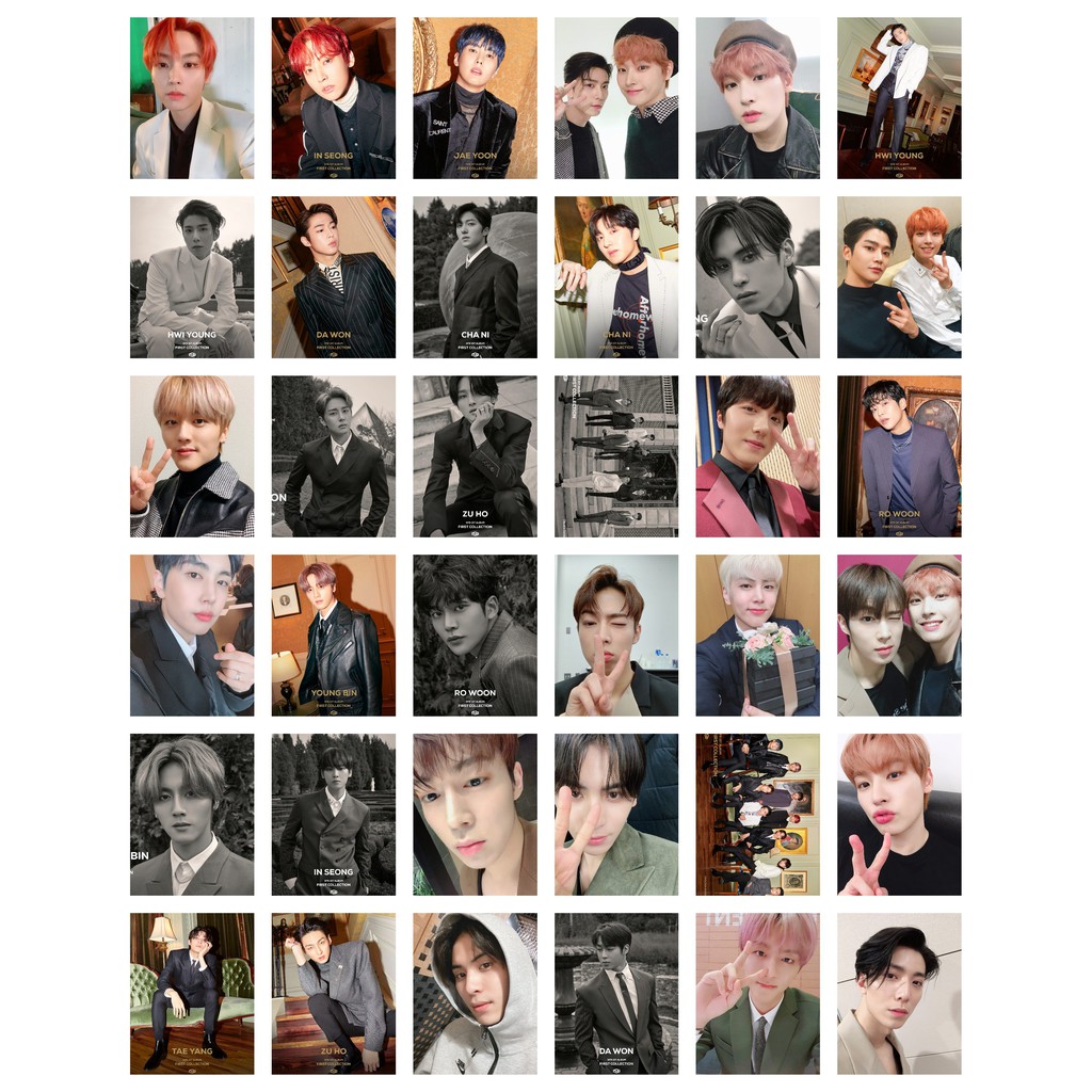 Lomo card 36 ảnh nhóm SF9 - GOOD GUY + cập nhật Twitter