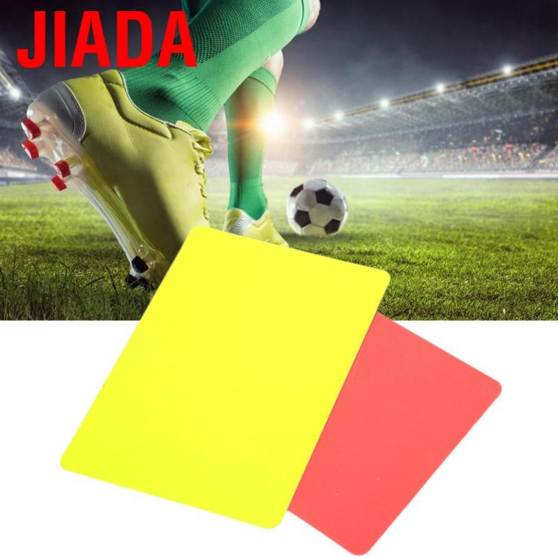 Bộ thẻ vàng và thẻ đỏ dành cho trọng tài bóng đá