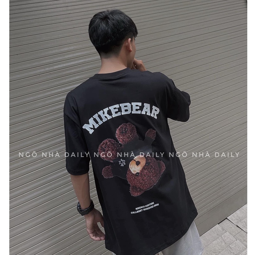 Áo Mikenco Mikebear tshirt phông nam nữ cao cấp, Áo thun Mikenko chính hãng auth in gấu 5D mặc thoáng mát hottrend MK5