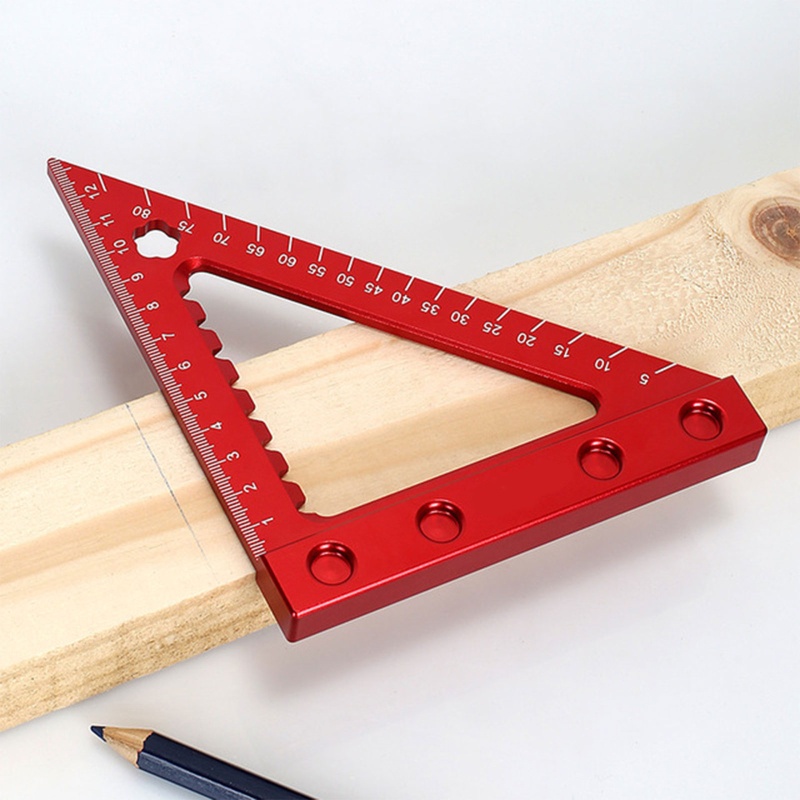 Thước Tam Giác Đo Góc Phải 15cm Chuyên Dụng Cho Gỗ DIY