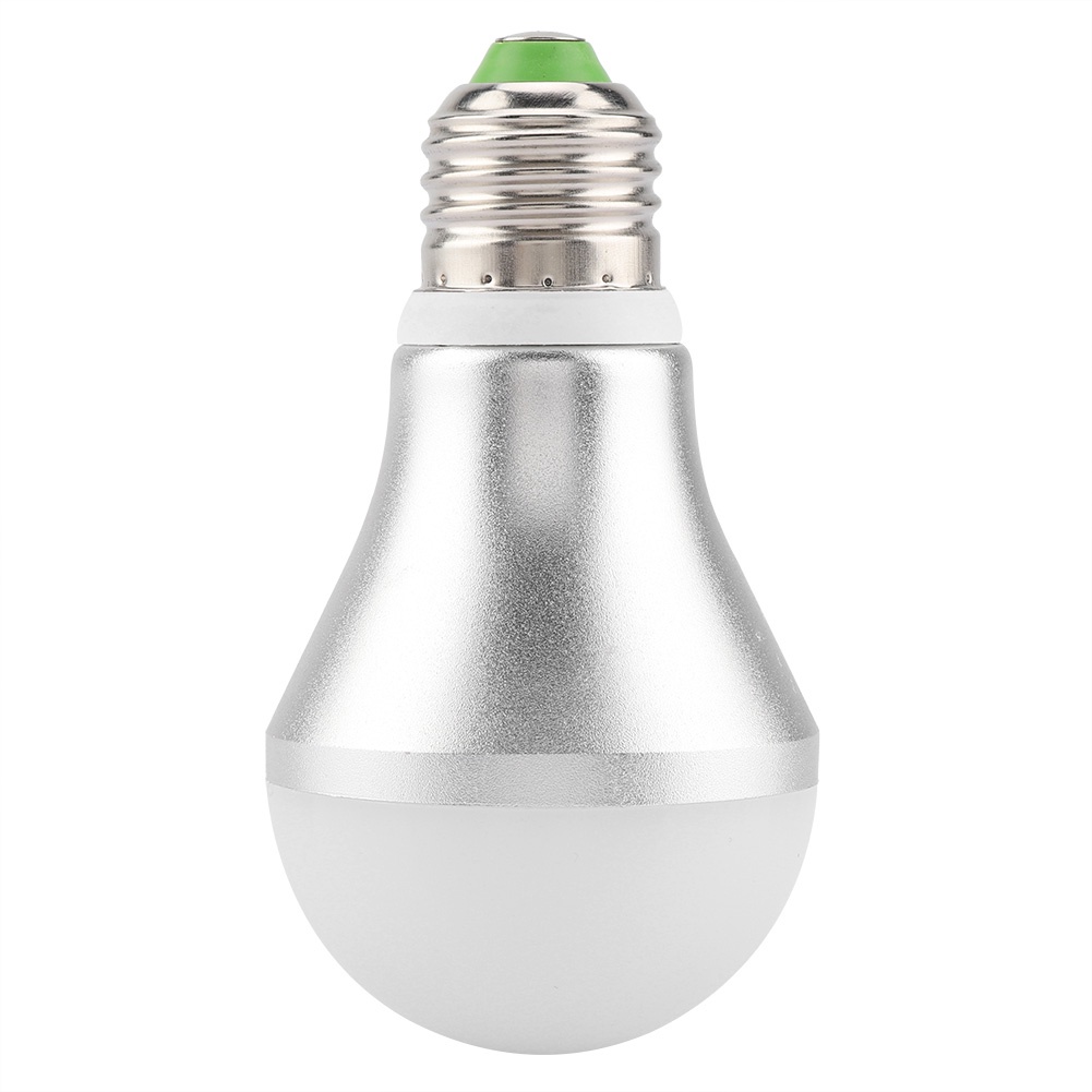Hàng Hot E27 LED cảm biến tự động 5W Đèn điều khiển ánh sáng 6500K AC85-265V Hàng giao ngaySodium075
