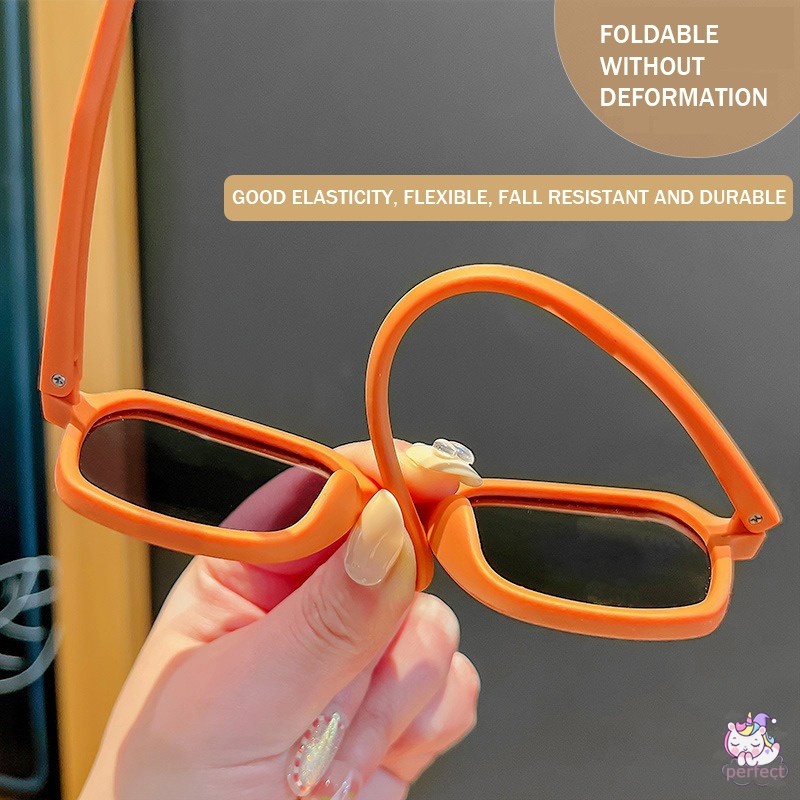 Kính Mát Chống Nắng Bằng Silicone Cho Bé Trai & Gái