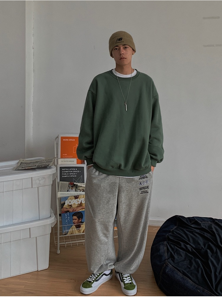 Áo Sweater Nữ Tay Dài Màu Trơn Phong Cách Hàn Quốc | BigBuy360 - bigbuy360.vn