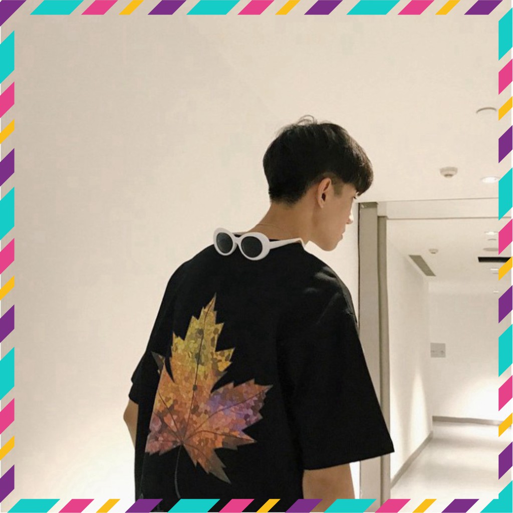 Áo Thun Tay Lỡ Form Rộng Lá Phong Siêu Hot🍁 Unisex nam nữ đều mặc được | BigBuy360 - bigbuy360.vn