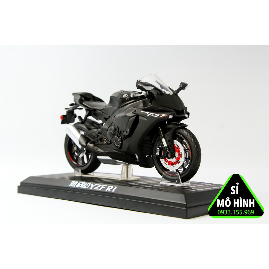 [ Sỉ Mô Hình ] Mô hình xe mô tô Yamaha R1 New 1:12