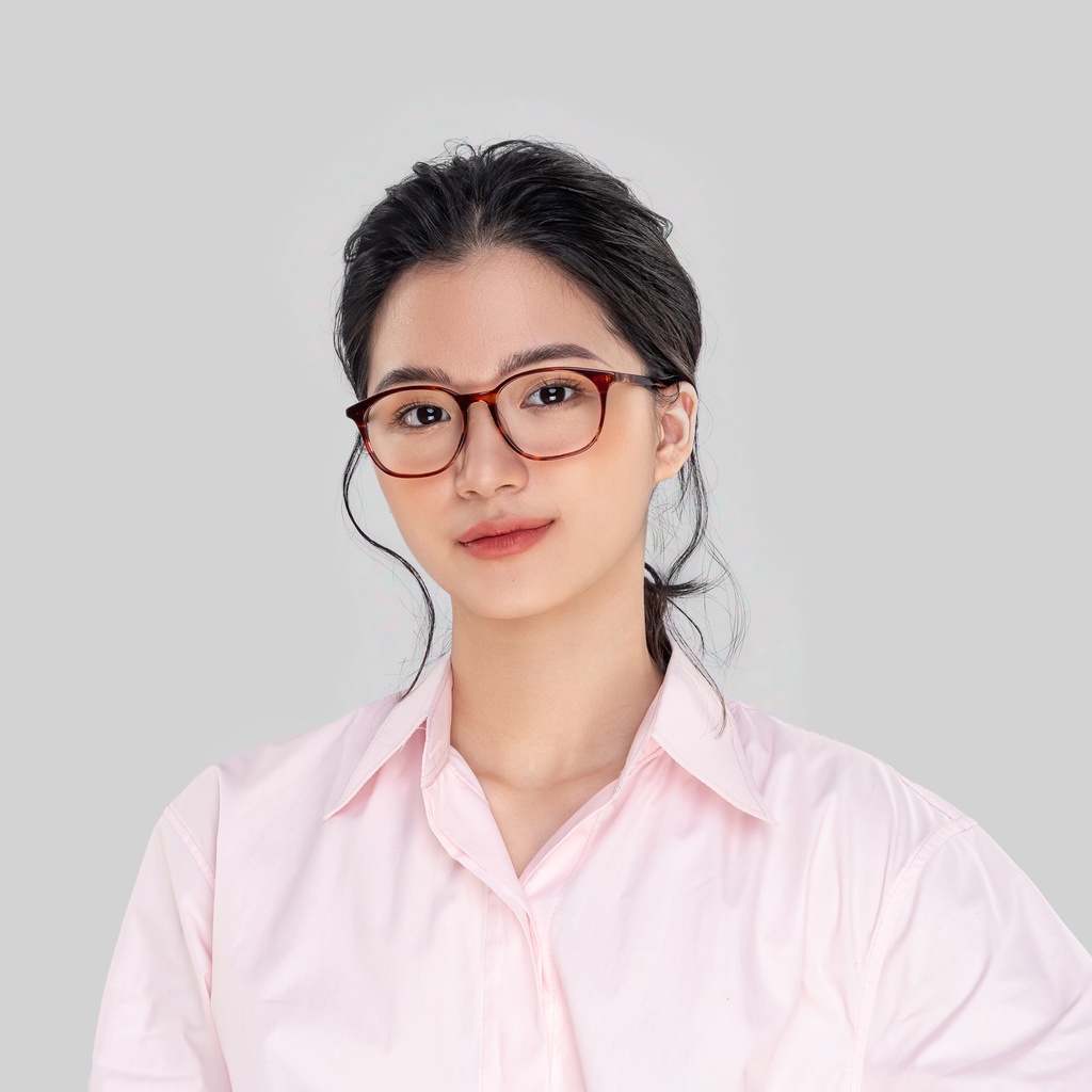 Gọng kính cận nam/nữ WeeHours HAF, dáng vuông thời trang, nhựa Acetate cao cấp | BigBuy360 - bigbuy360.vn