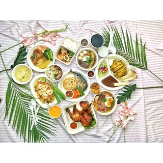10 Chén bã mía Thái Lan 500ml - thương hiệu Gracz (màu trắng)