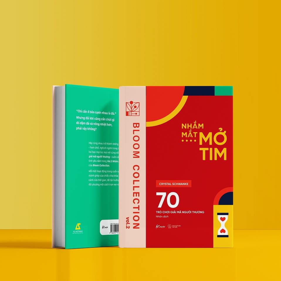 Sách - Nhắm Mắt - Mở Tim: 70 Trò Chơi Giải Mã Người Thương - AZVietNam