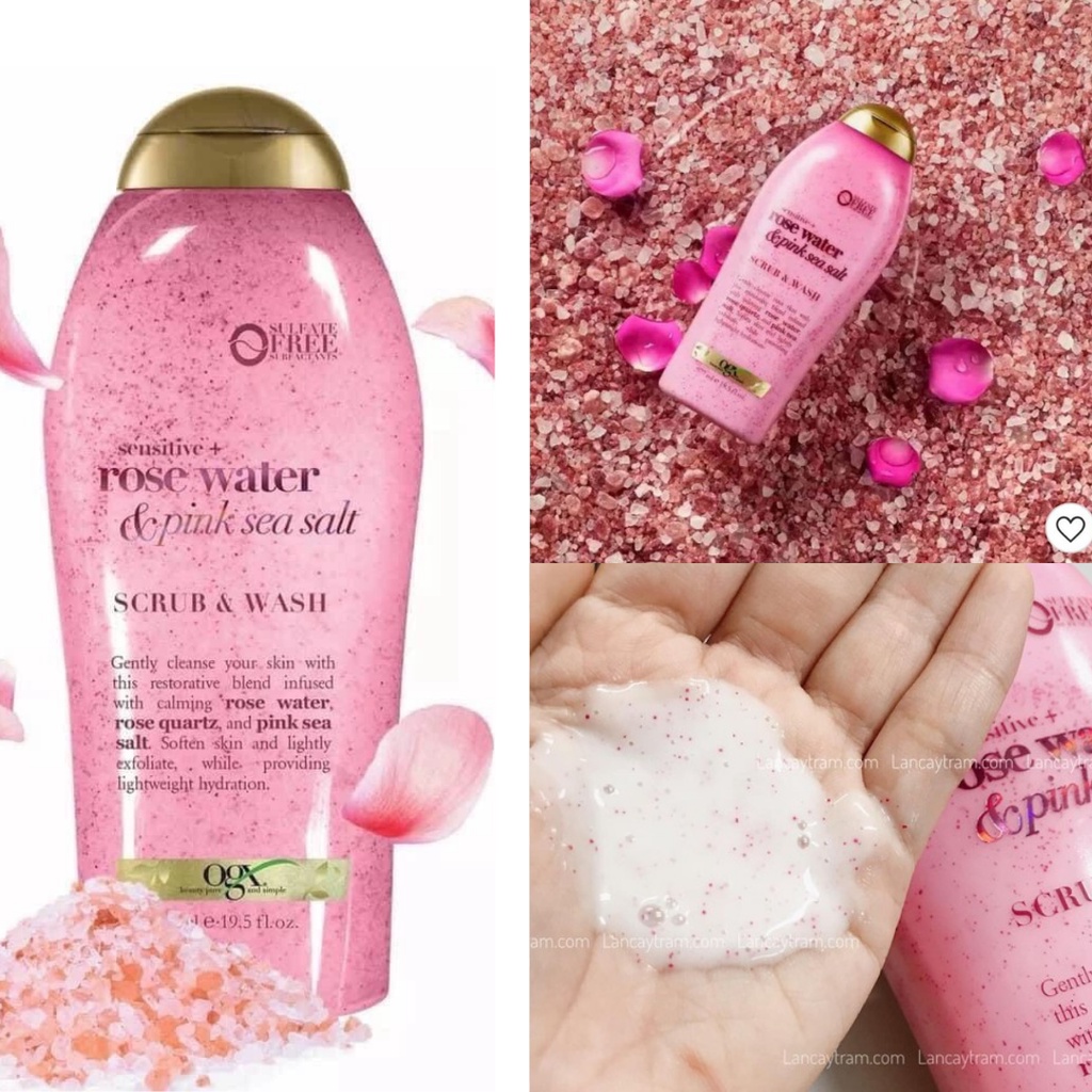 Sữa Tắm Tẩy Tế Bào Chết OGX Body Wash 577ml
