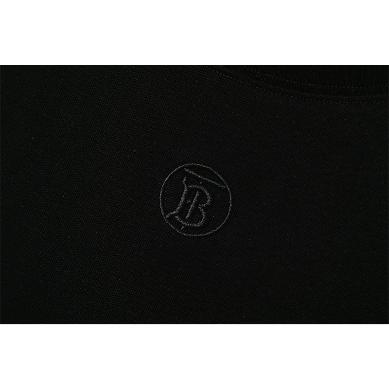 Áo Thun Thể Thao Tay Ngắn Thêu logo Burberry mini Thời Trang Chất Lượng Cao