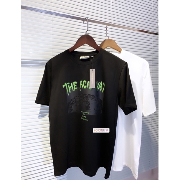 Áo thun tay lỡ The Acid  , áo phông cotton nam nữ unisex , Cocmer_vn