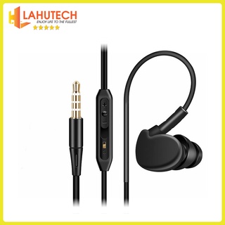 Tai Nghe nhét tai, Tai nghe thể thao móc qua vành tai Sport Earphone Lahutech