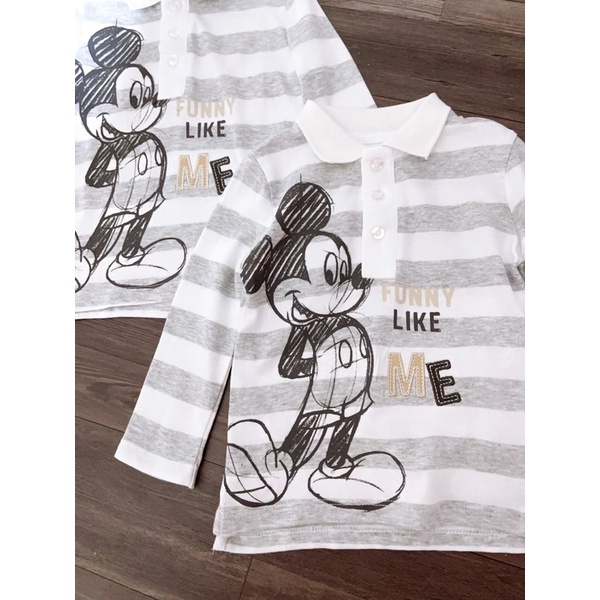 Áo polo mickey bé trai dư xịn