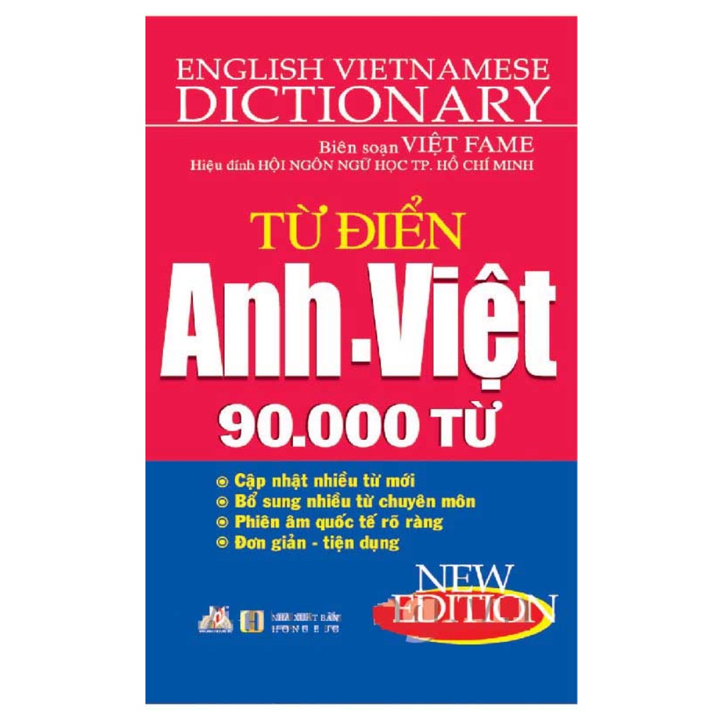 Sách - Từ Điển Anh Việt 90000 Từ