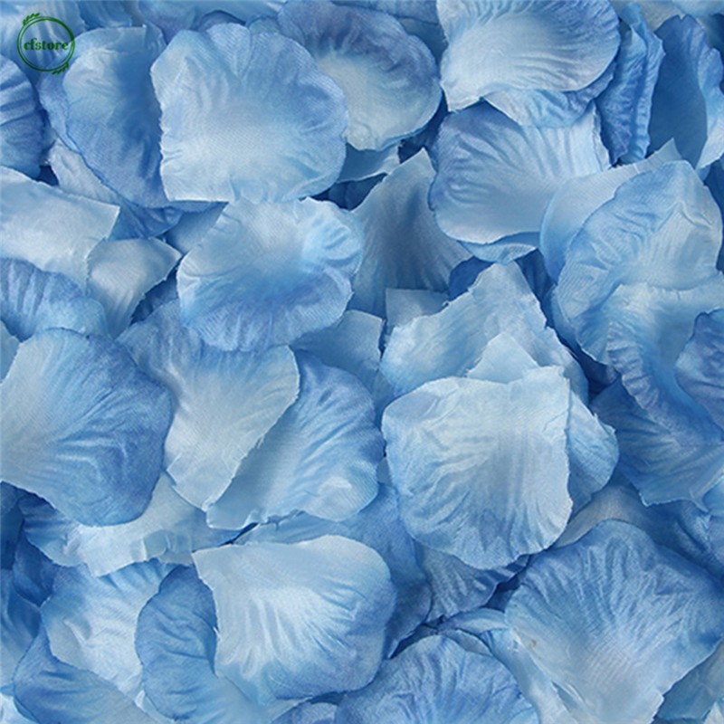 Set 100 Cánh Hoa Hồng Giả Nhiều Màu Tuyệt Đẹp Trang Trí Tiệc