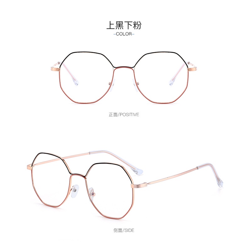 Kính mắt gọng kim loại chống ánh sáng xanh thời trang dành cho cả nam và nữ