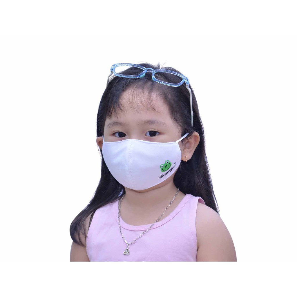 Khẩu Trang Vải Trẻ Em Cute Kids Duy Ngọc Cao Cấp, dành cho bé từ 1-2 tuổi (8687)