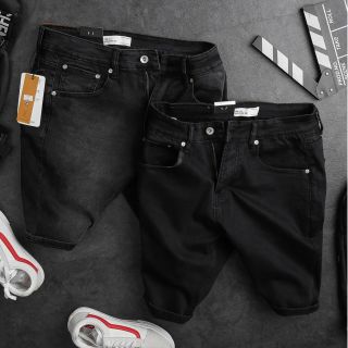 Quần short jean nam vnxk co giãn, không phai, không bai