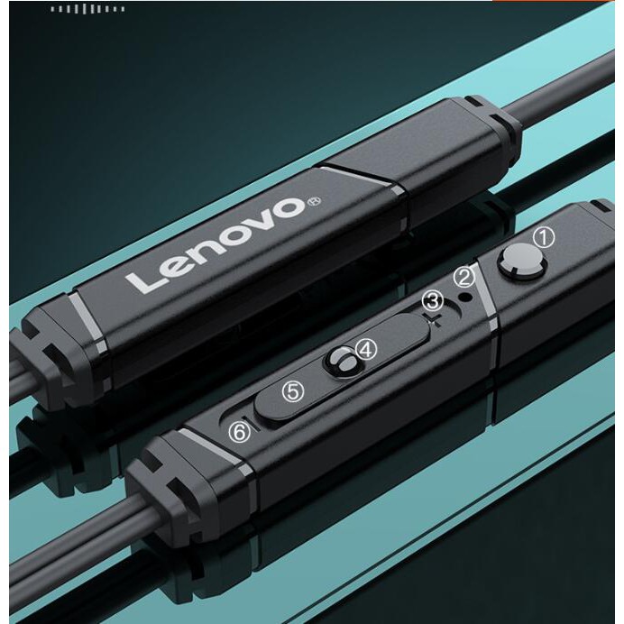Tai Nghe Nhét Tai Lenovo QF310 Jack 3.5mm Có Micro Thiết Kế Thời Trang